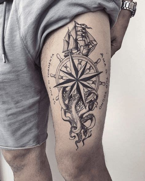 tatuajes en el muslo para hombres|Tatuajes de muslo para hombres: +50 inspiraciones .